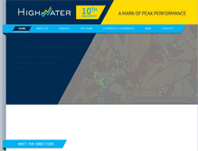 Tablet Screenshot of highwater.ky